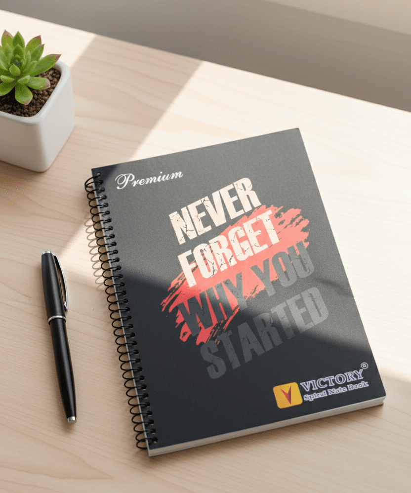 Victory 6 subject Premium A4 Spiral Notebook
