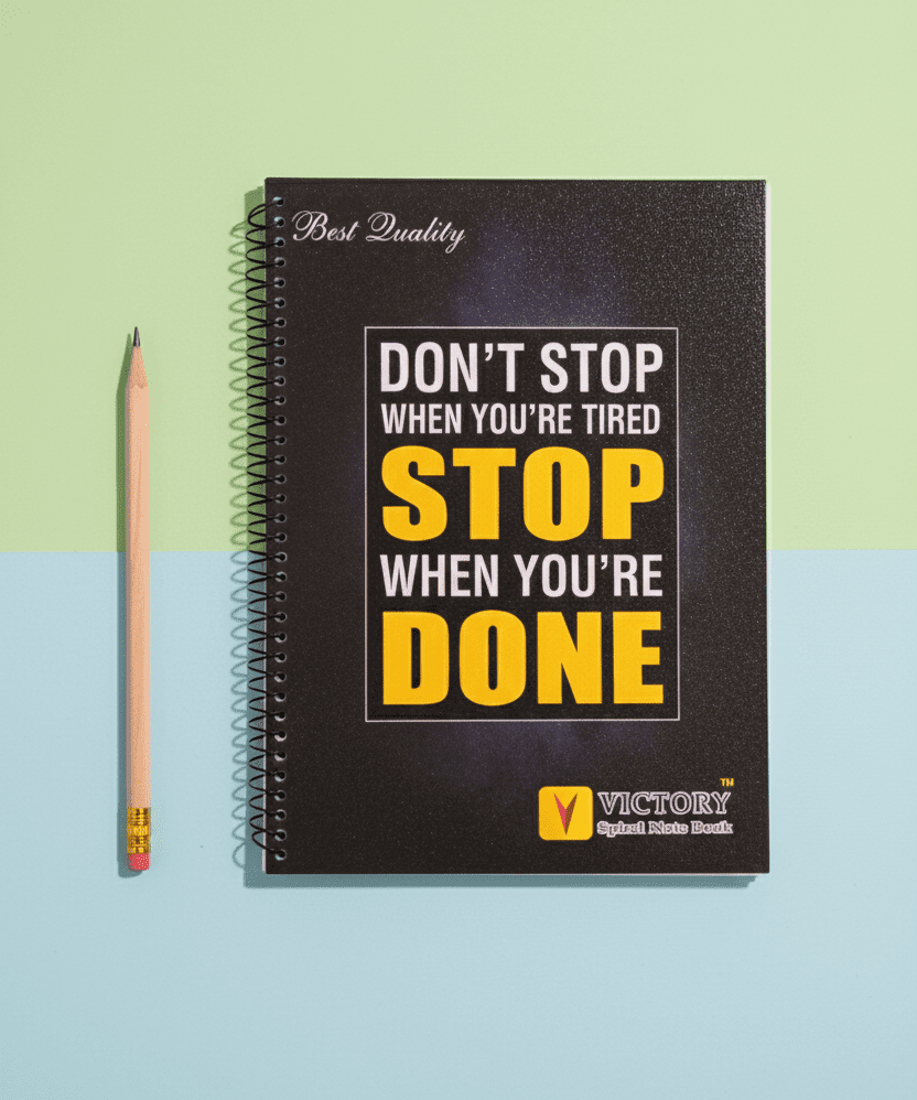 8 Subjects A4 victory Spiral Notebook