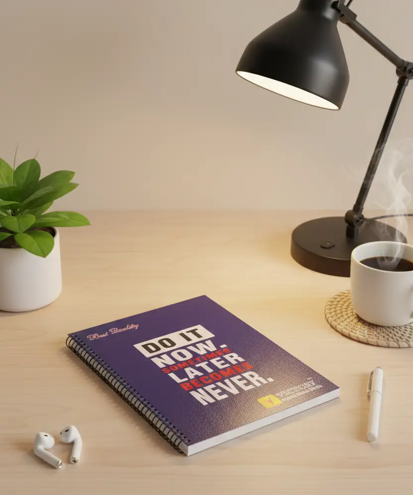 Do It Now Victory A4 Spiral Notebook - Image 4