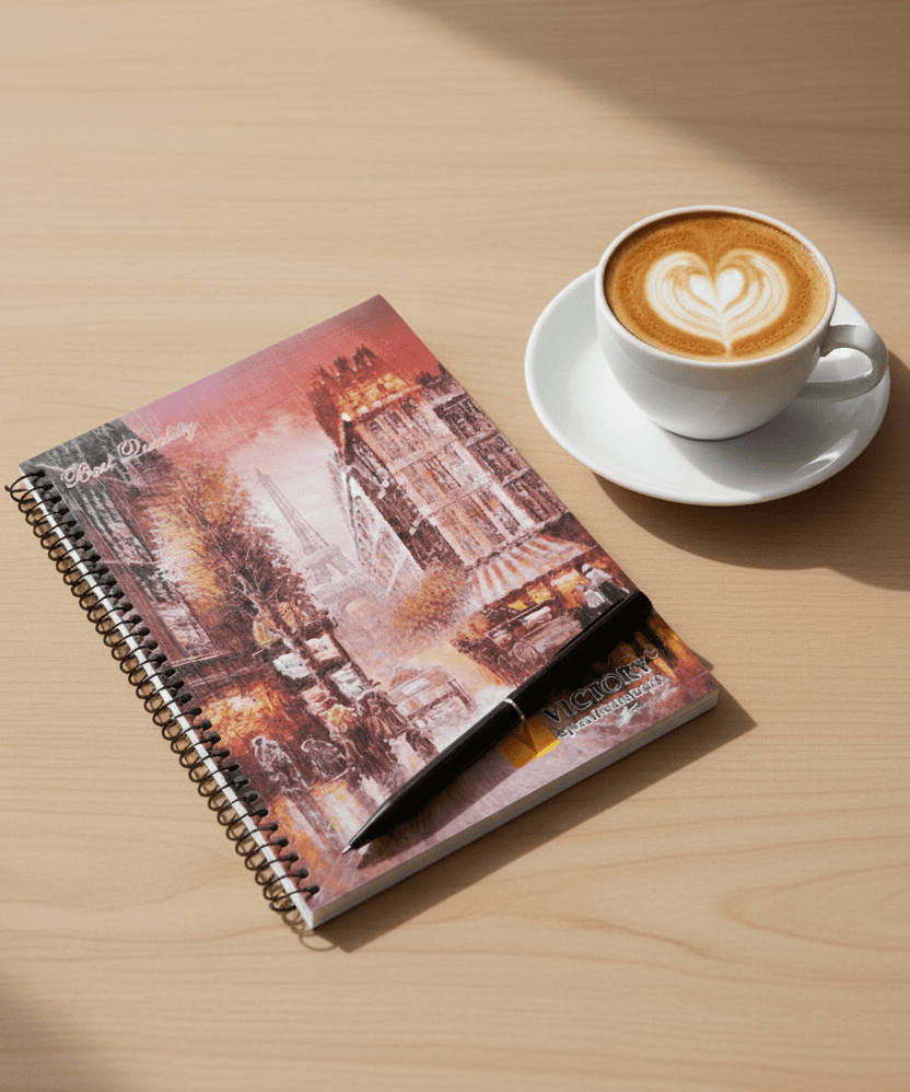 5 subject victory spiral notebook