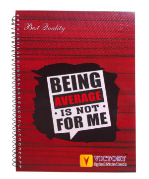 victory a4 spiral notebook