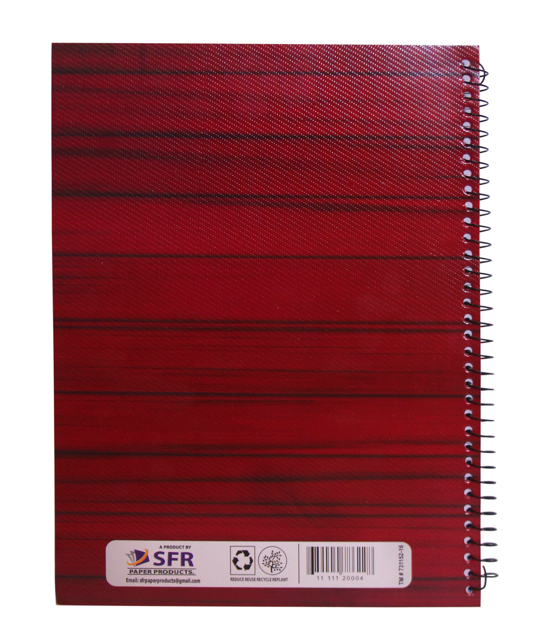 being average is not for me a4 spiral notebook