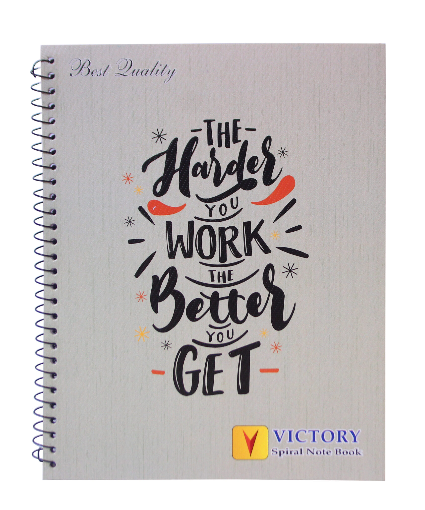 The Better You Get Medium Spiral Notebook