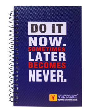 Do It Now Victory A5 Spiral Notebook