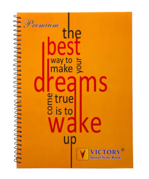 5 sub A4 spiral notebooks